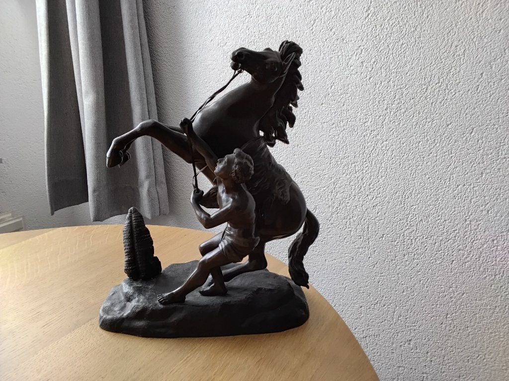 Bronzen paard, Antiek en Kunst, Ophalen, Beeld