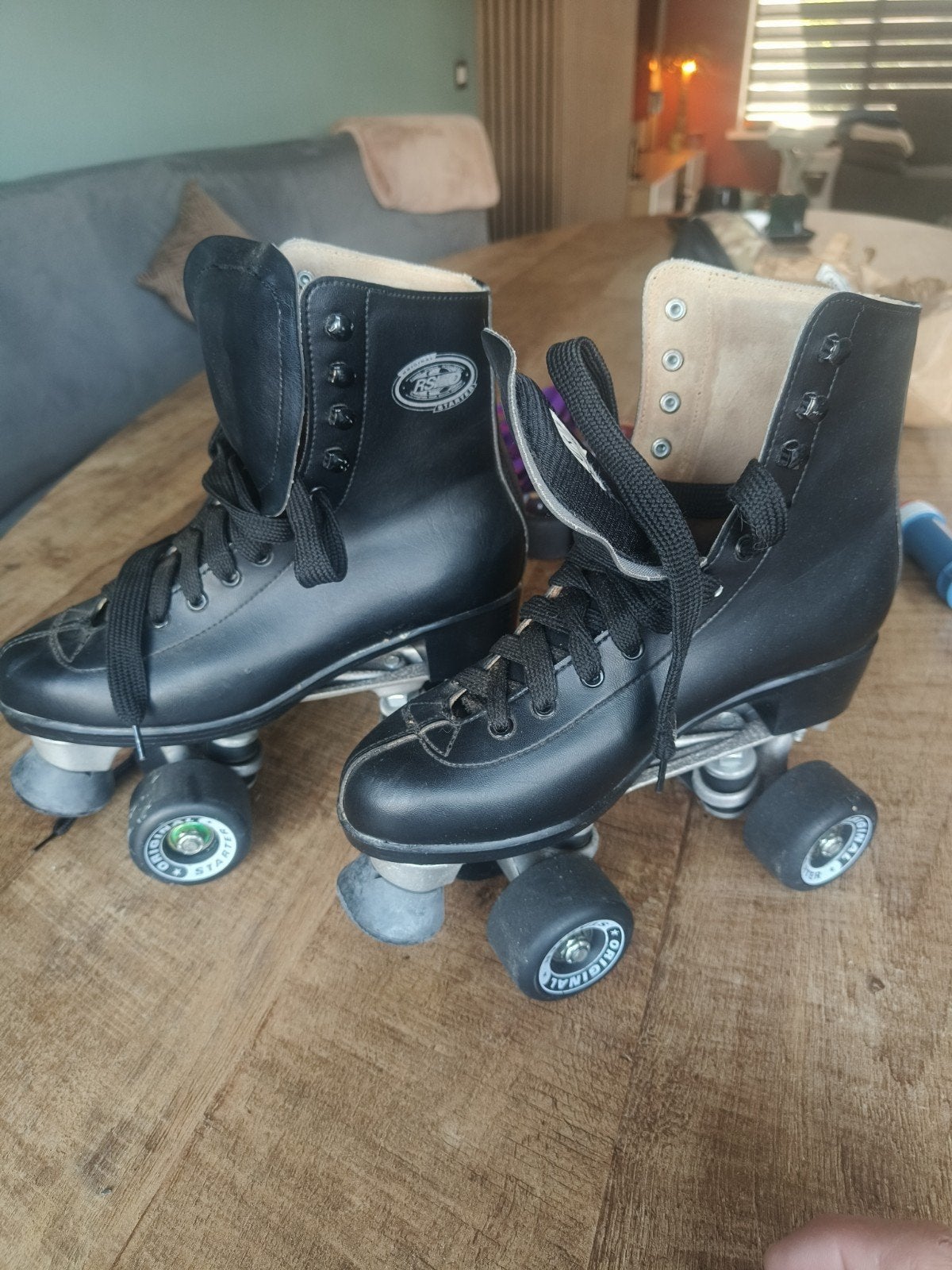 RSI 65mm Rollerskates - Zwart, Ophalen of Verzenden, Zo goed als nieuw, Dames