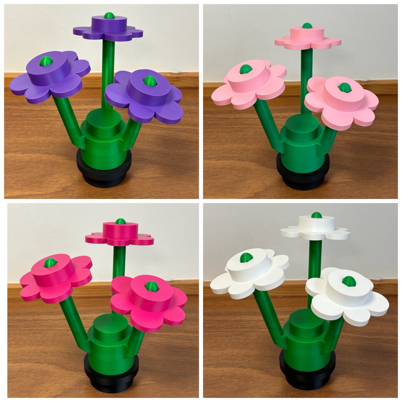 3D-geprinte LEGO bloem – 21,5 cm hoog, Ophalen of Verzenden, Nieuw