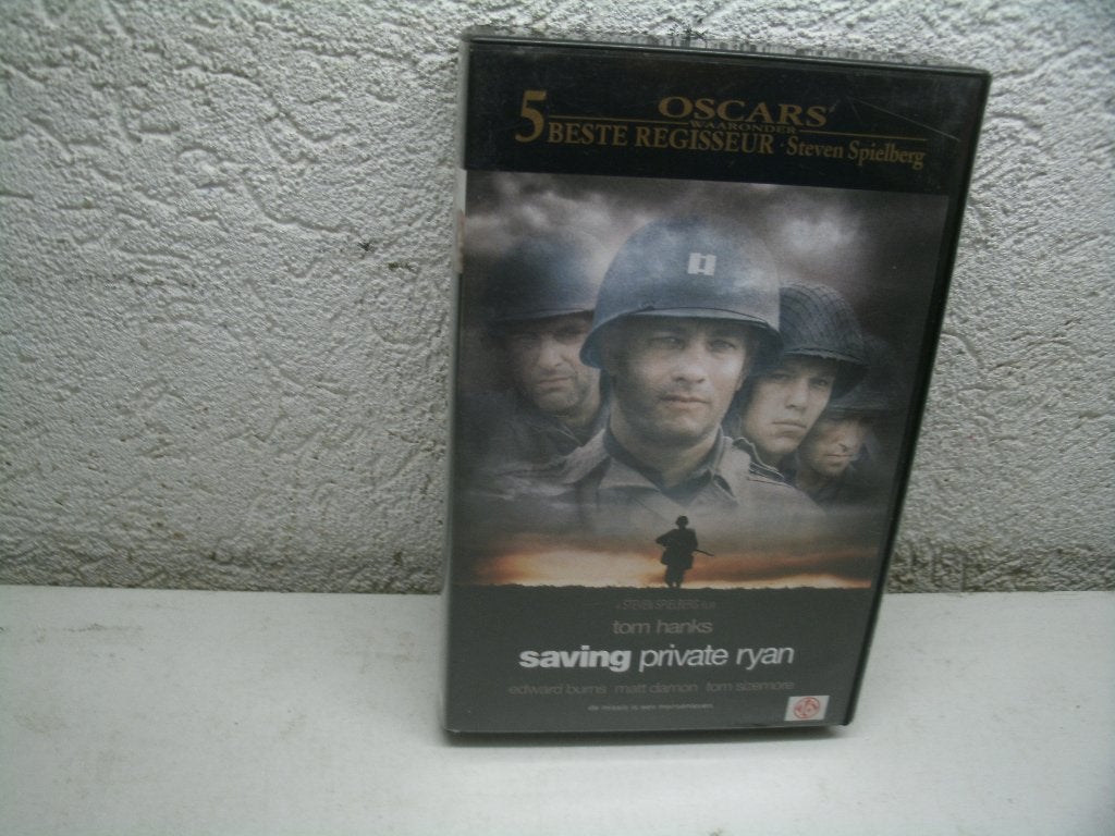 vhs 123b saving private ryan, Cd's en Dvd's, Vanaf 16 jaar, Ophalen of Verzenden, Zo goed als nieuw, Actie en Avontuur