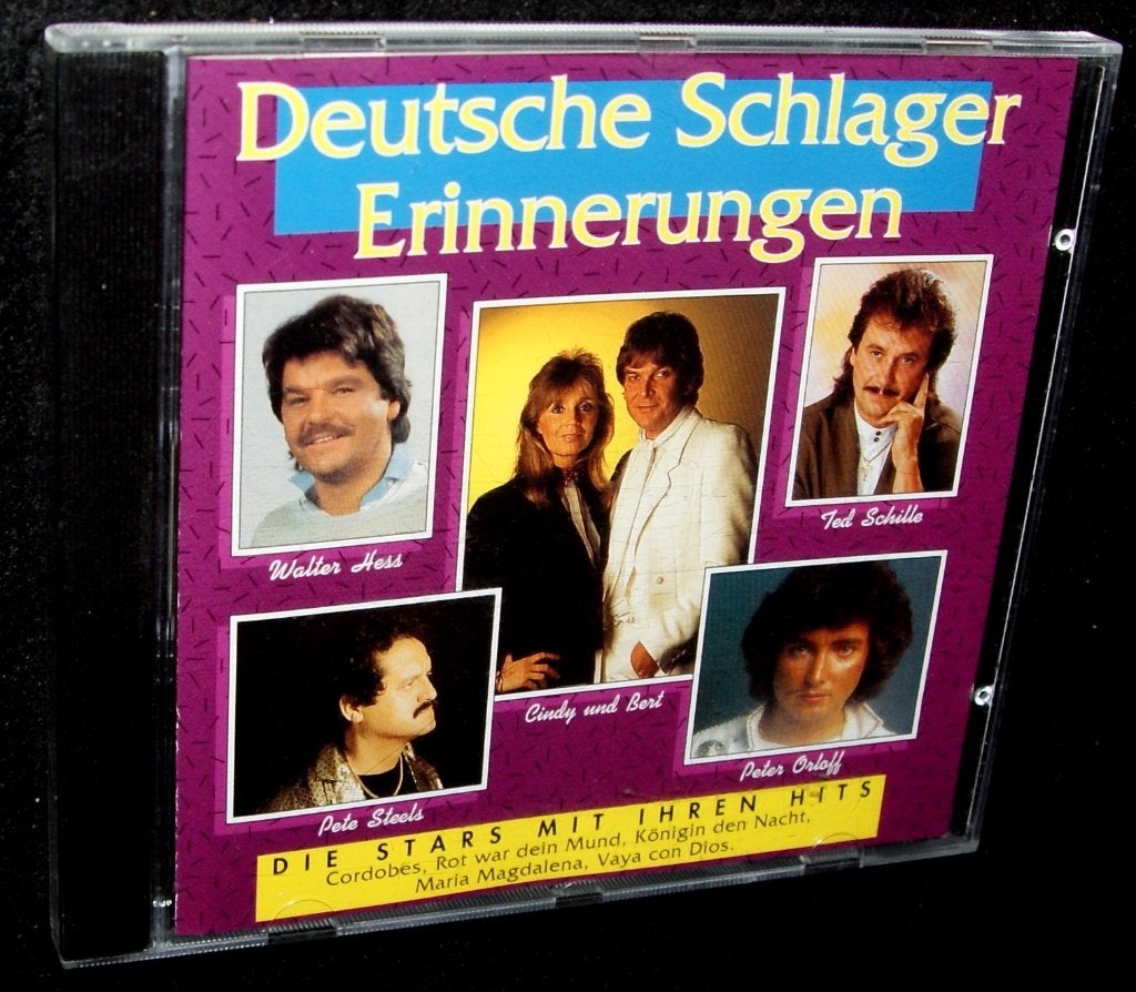 Deutsche Schlager Erinnerungen - Walter Hess, Cindy und Bert, Ophalen of Verzenden, Zo goed als nieuw, Schlager