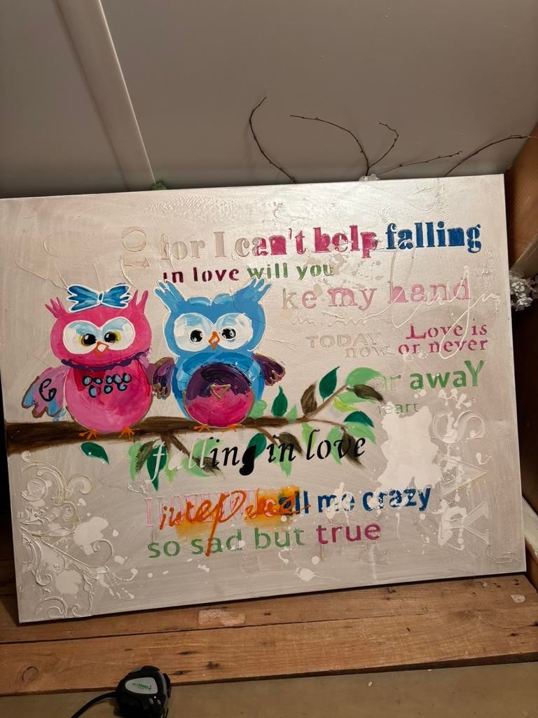 Mooi schilderij, Ophalen