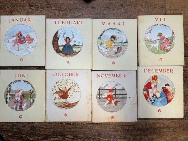 8 Rie Cramer prentenboeken 8 maanden, Ophalen of Verzenden, Gelezen, Rie Cramer, Prentenboek