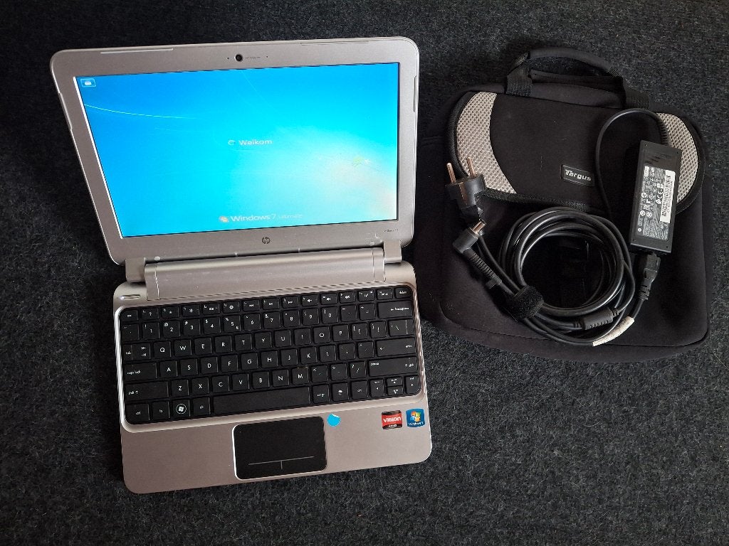 HP Pavilion DM1; amd E350, 4GB Ram 500 GB HDD en Windows 7, Ophalen of Verzenden, Hp