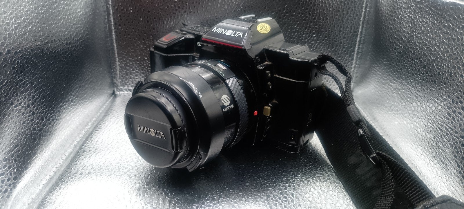Minolta 5000 complete set, Ophalen of Verzenden, Gebruikt, Spiegelreflex, Minolta