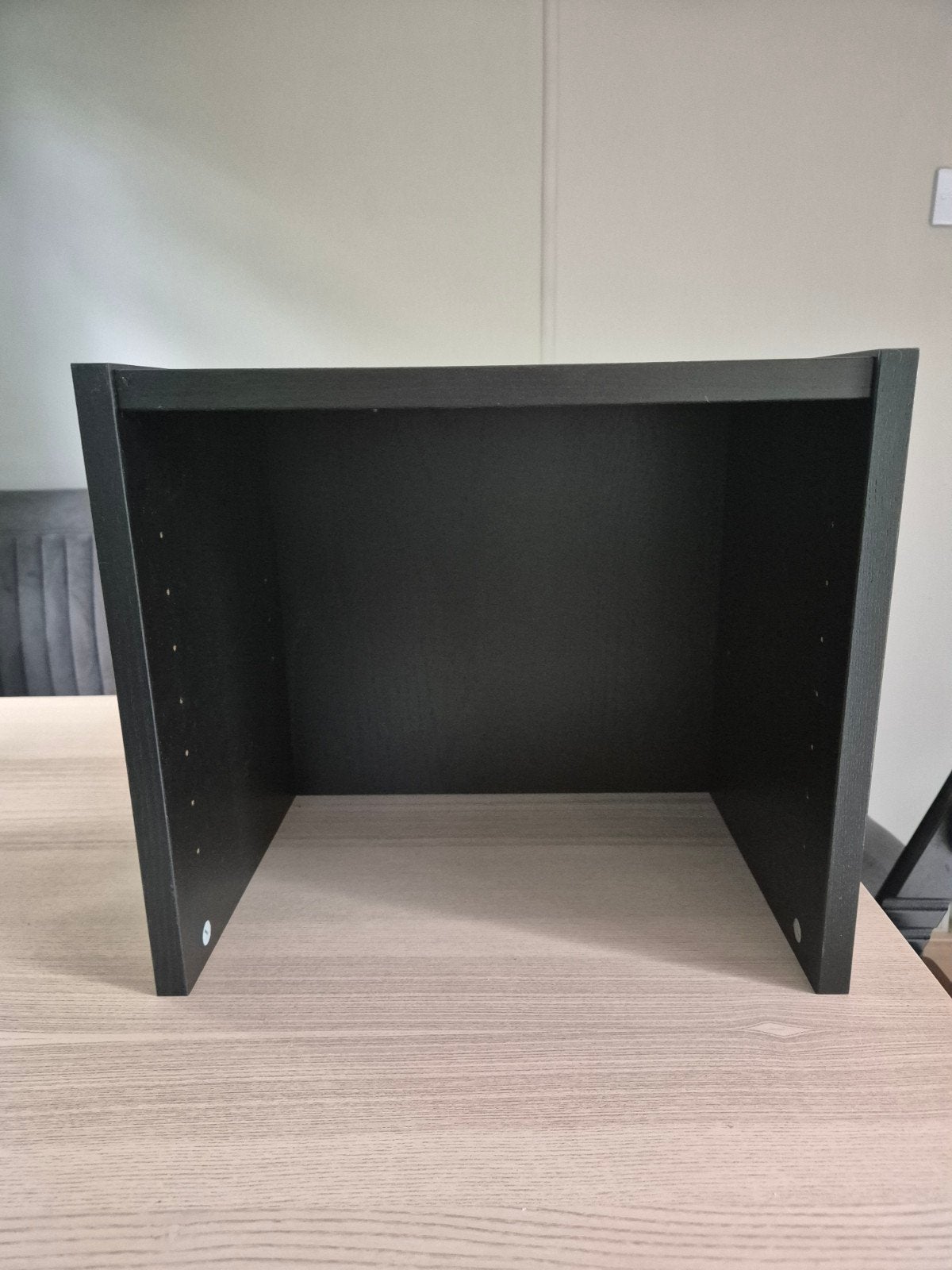 Ikea Billy opzetstuk 40cm breed, zwart, Huis en Inrichting, Kasten | Boekenkasten, Ophalen, Met plank(en), Minder dan 50 cm, Zo goed als nieuw