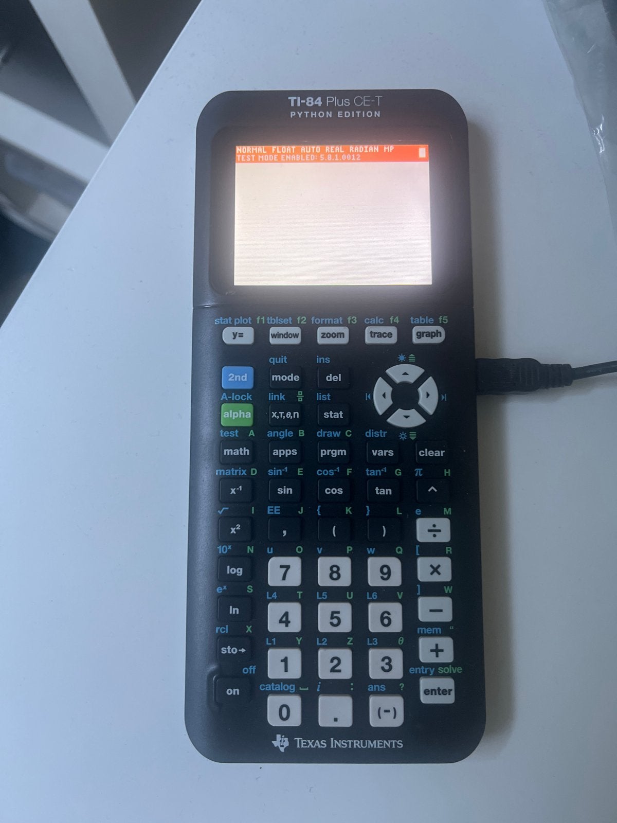 TI-84 Plus CE-T, Diversen, Schoolbenodigdheden, Ophalen of Verzenden, Zo goed als nieuw