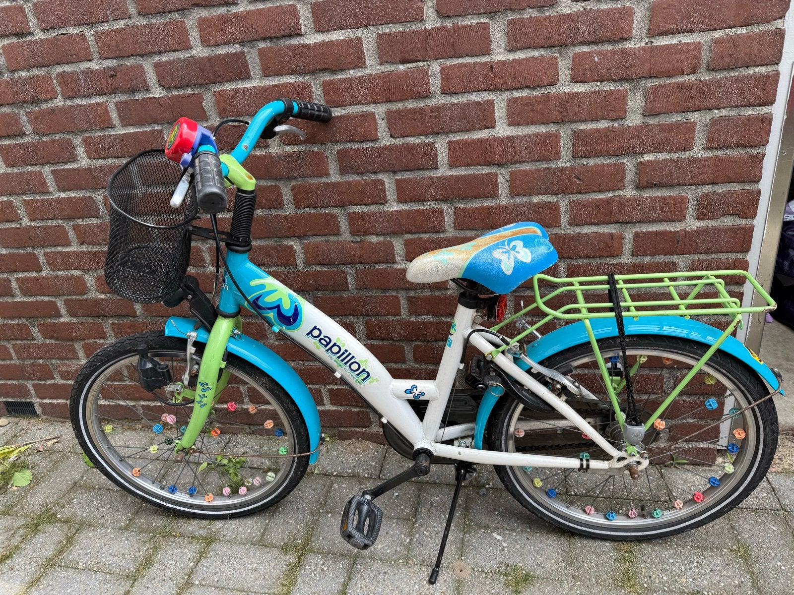 Leuke kinderfiets Papillon, Ophalen, Gebruikt, Terugtraprem, 20 inch of meer