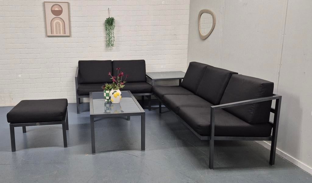 Loungeset || Taste by 4 seasons ||10% korting bij afhalen, Ophalen, ., 6 zitplaatsen, Aluminium