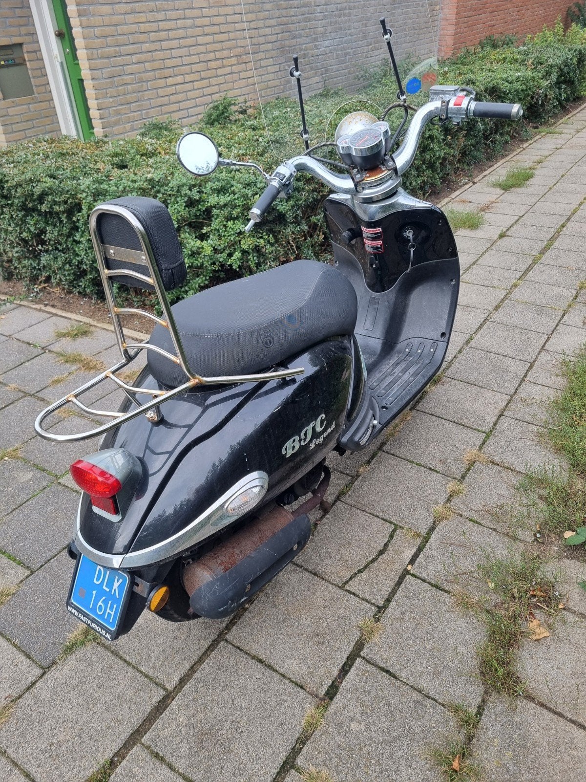 BTC Legend Scooter met blauwe kenteken, Fietsen en Brommers, Gebruikt, Benzine, Ophalen, Overige merken