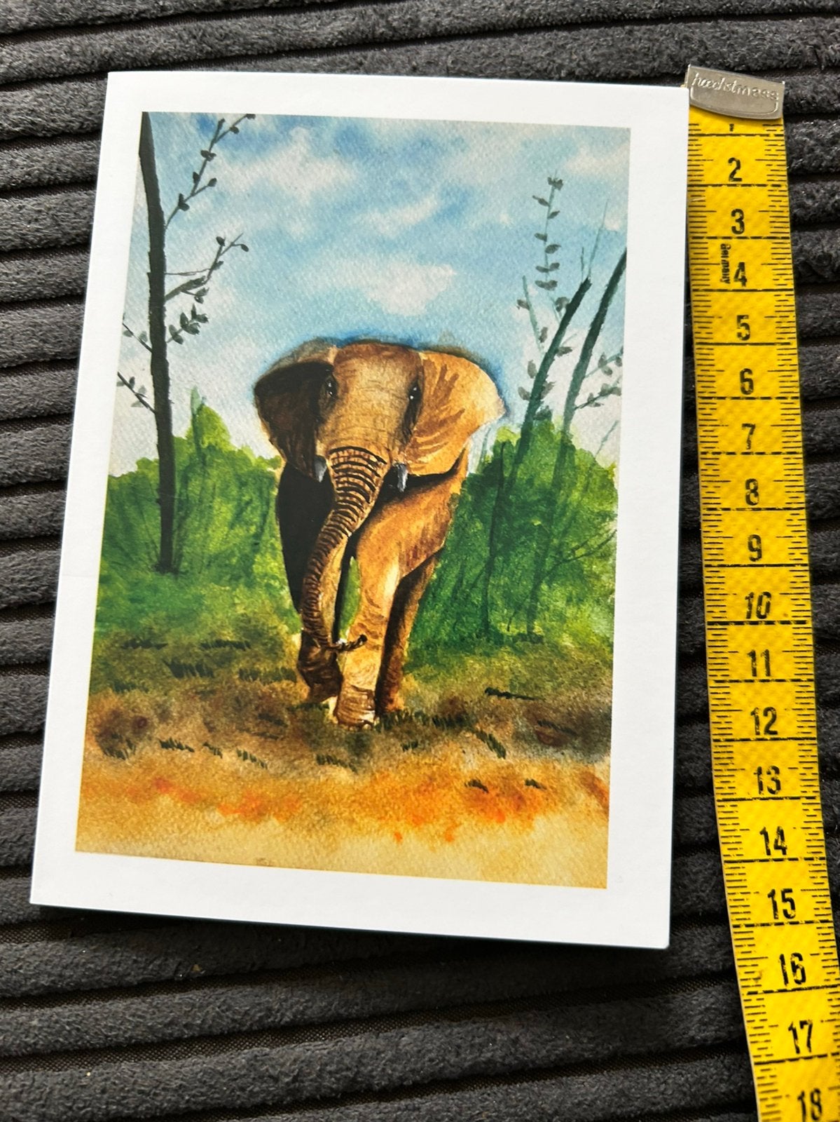 IFAW wenskaart Olifant, Diversen, Wenskaarten, Ophalen of Verzenden