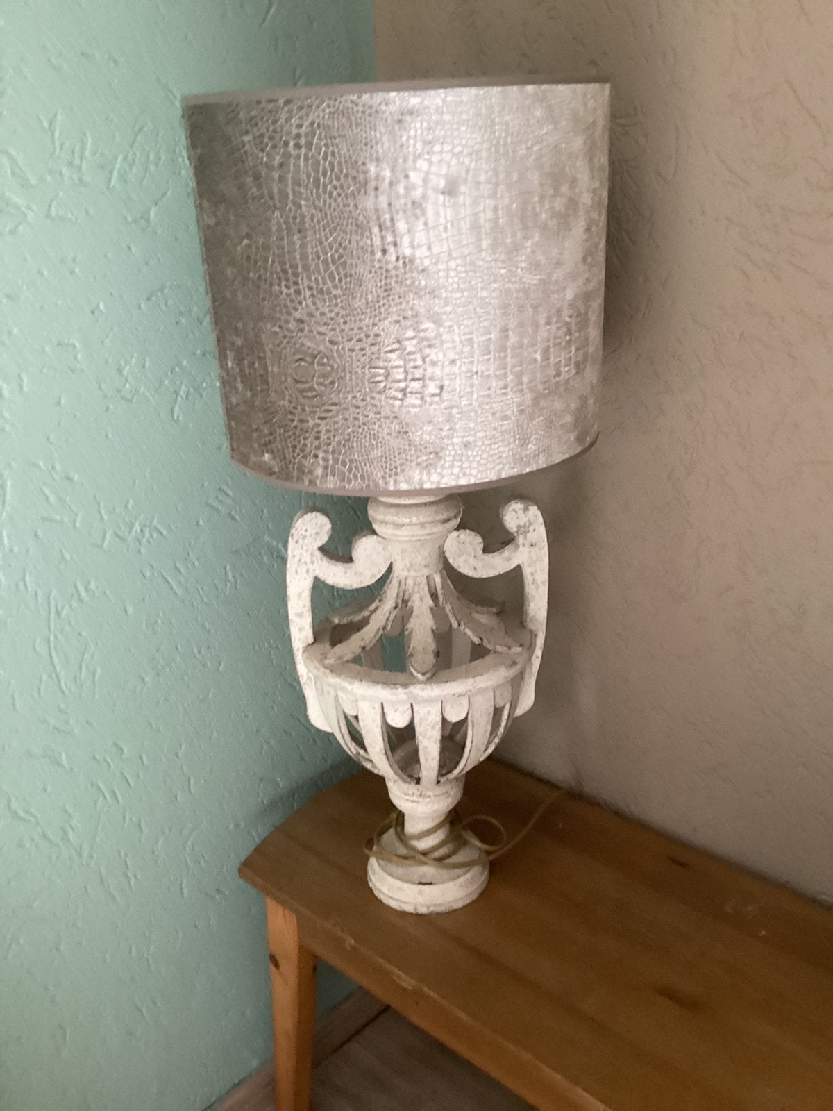 Grote lamp, Ophalen, Gebruikt
