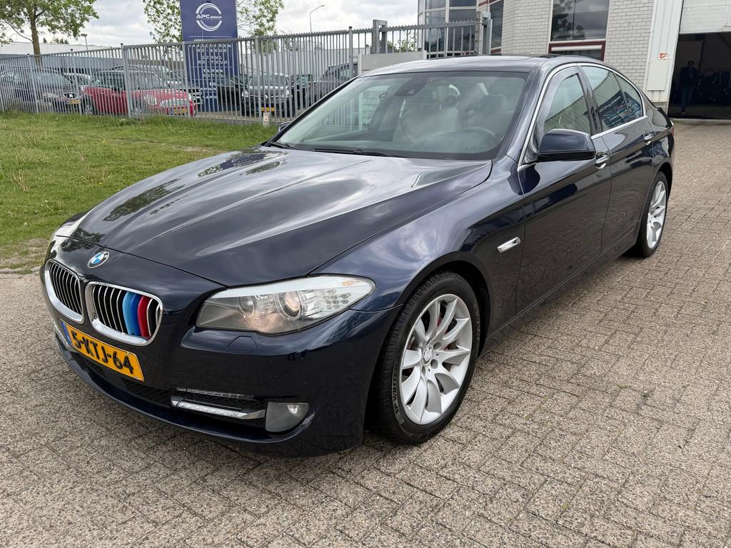BMW 5-serie 535d High Executive M-Pak. Km +- 214000, Auto's, Automaat, Euro 5, Achterwielaandrijving, Gebruikt