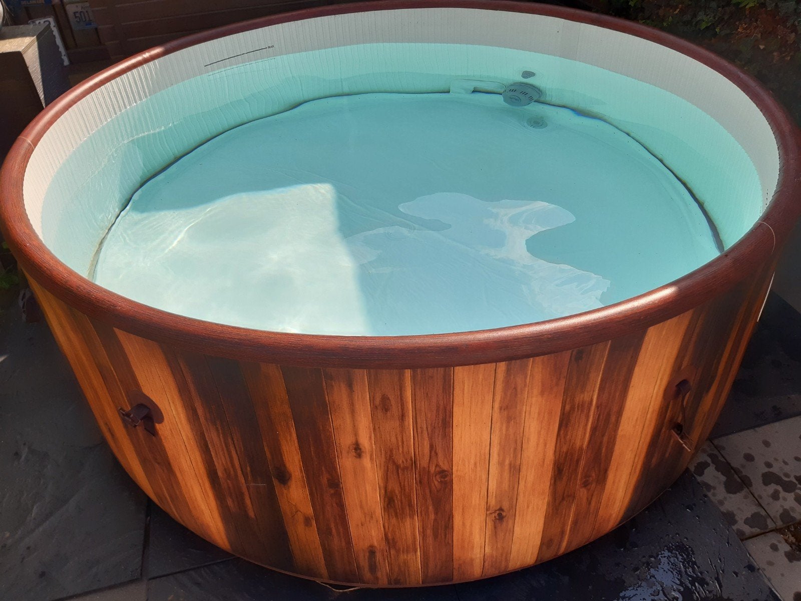 Lay-Z-Spa Helsinki opblaasbare jacuzzi, Ophalen, Gebruikt