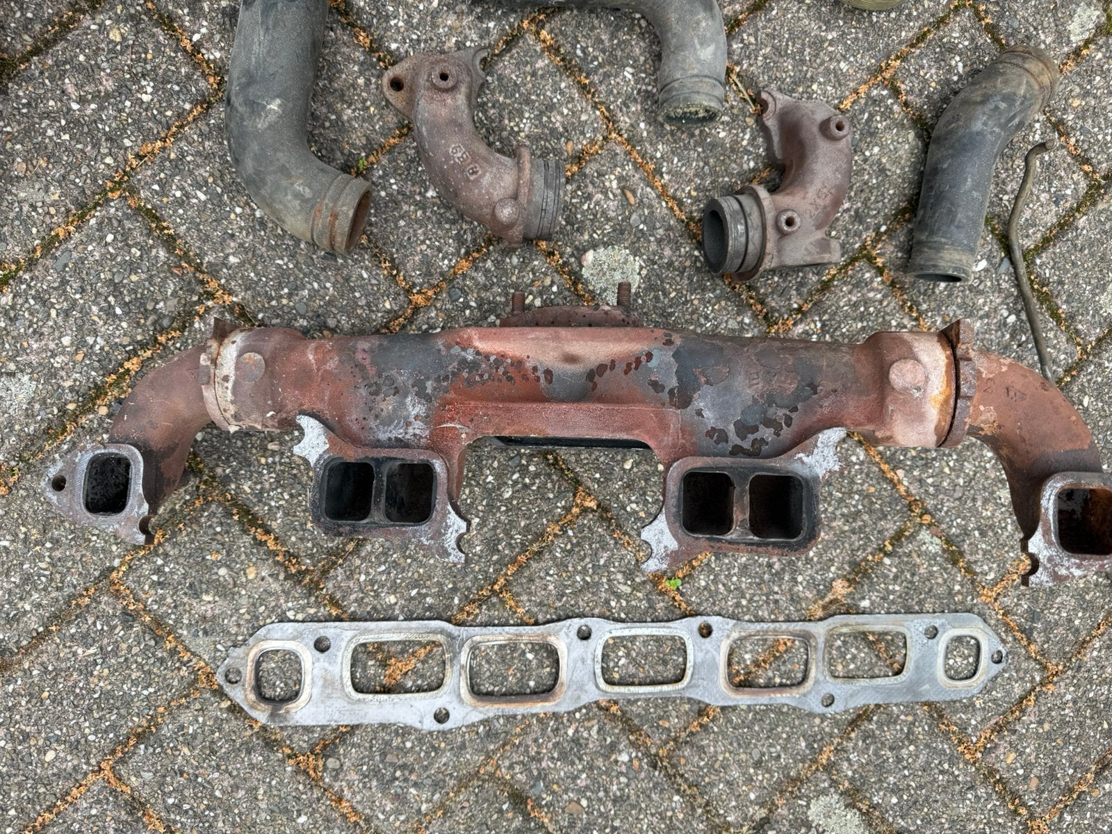 Toyota FJ40 uitlaatspruitstuk, Auto-onderdelen, Uitlaatsystemen, Ophalen, Toyota