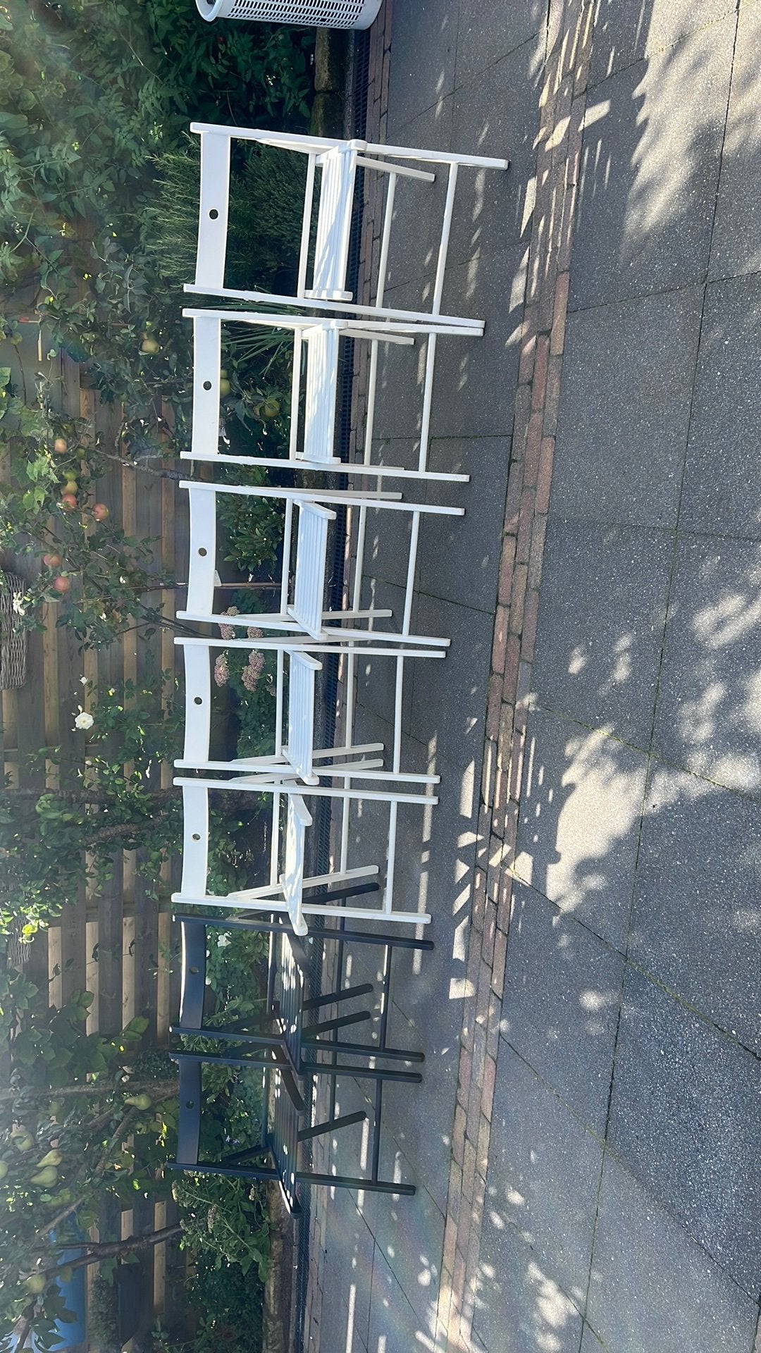 7 st ikea terje klapstoelen, Ophalen of Verzenden, Zo goed als nieuw, Wit