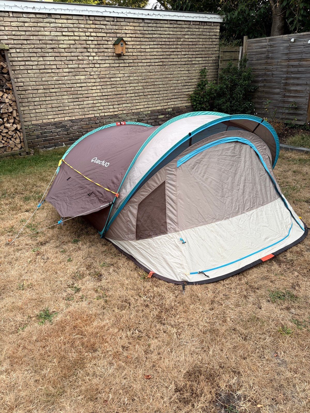 Quechua 2 Seconds XL Air 2-persoons tent, Ophalen, Gebruikt, Tot en met 2