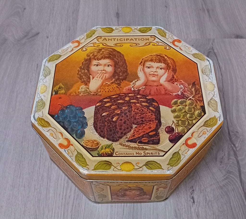 groot blik voor mommy""s rich fruity cake, Verzamelen, Verzenden, Overige