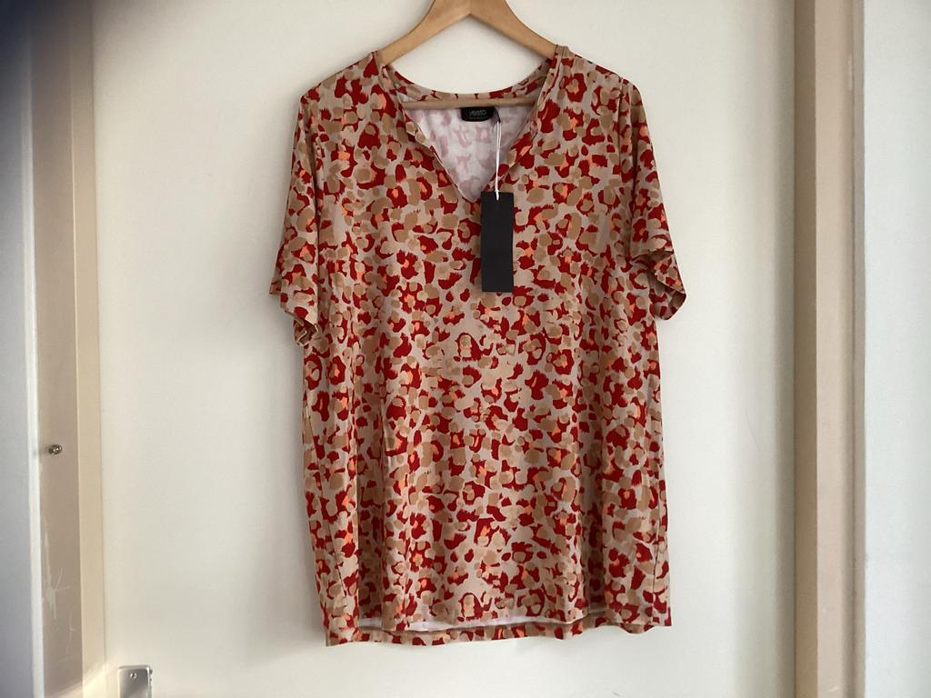 Yesta shirt maat 44, viscose/elastan, comfortabel, Ophalen of Verzenden, Nieuw, Overige kleuren, Shirt of Top
