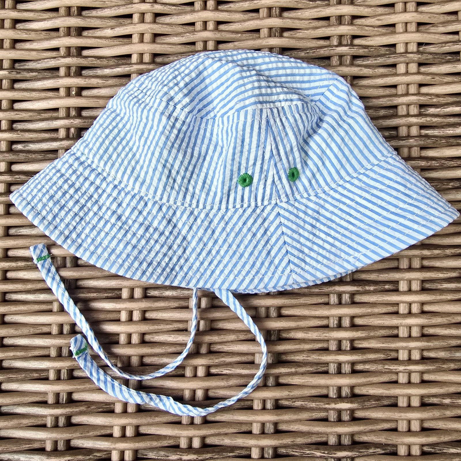 Nieuw: zonnehoed baby maat 62-68, Maat 62, Jongetje of Meisje, Hoed, Nieuw