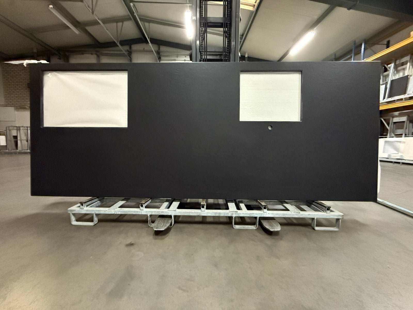 Dekton Sirus werkblad 2cm dik met uitsparingen, Huis en Inrichting, Keuken | Keukenelementen, Ophalen, Zwart, Nieuw, 200 cm of meer