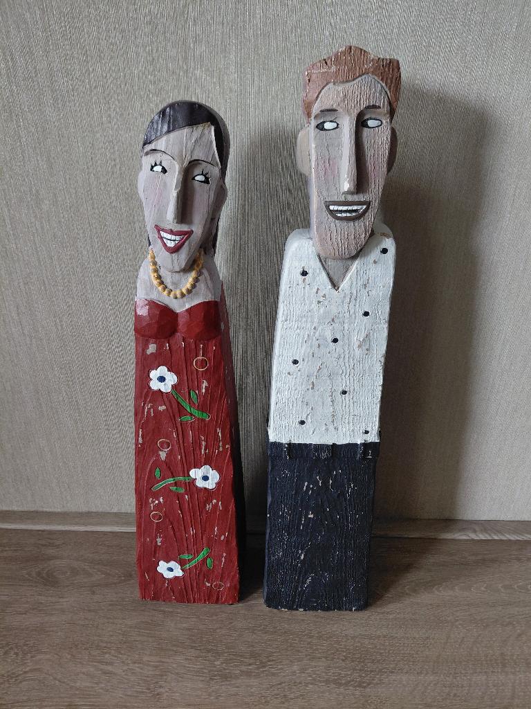 Leuk echtpaar/poppen voor decoratie., Ophalen of Verzenden, Nieuw