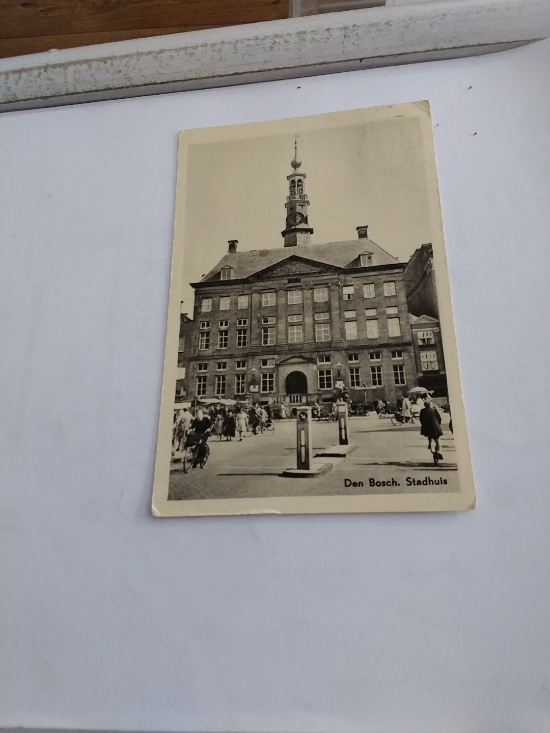 Oude Ansichtkaart Den Bosch Stadhuis Gelopen, Ophalen of Verzenden, Voor 1920, Gelopen, Noord-Brabant