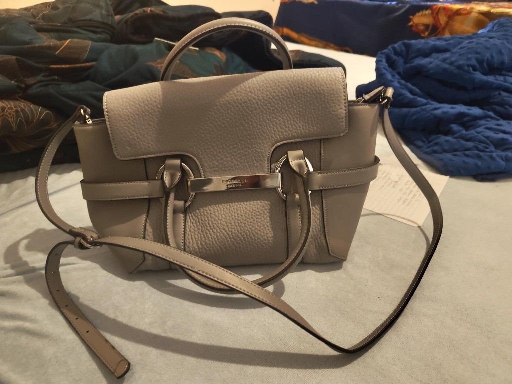 Fiorelli handtas grijs- nette staat- schoudertas, Ophalen of Verzenden, Zo goed als nieuw, Grijs, Handtas