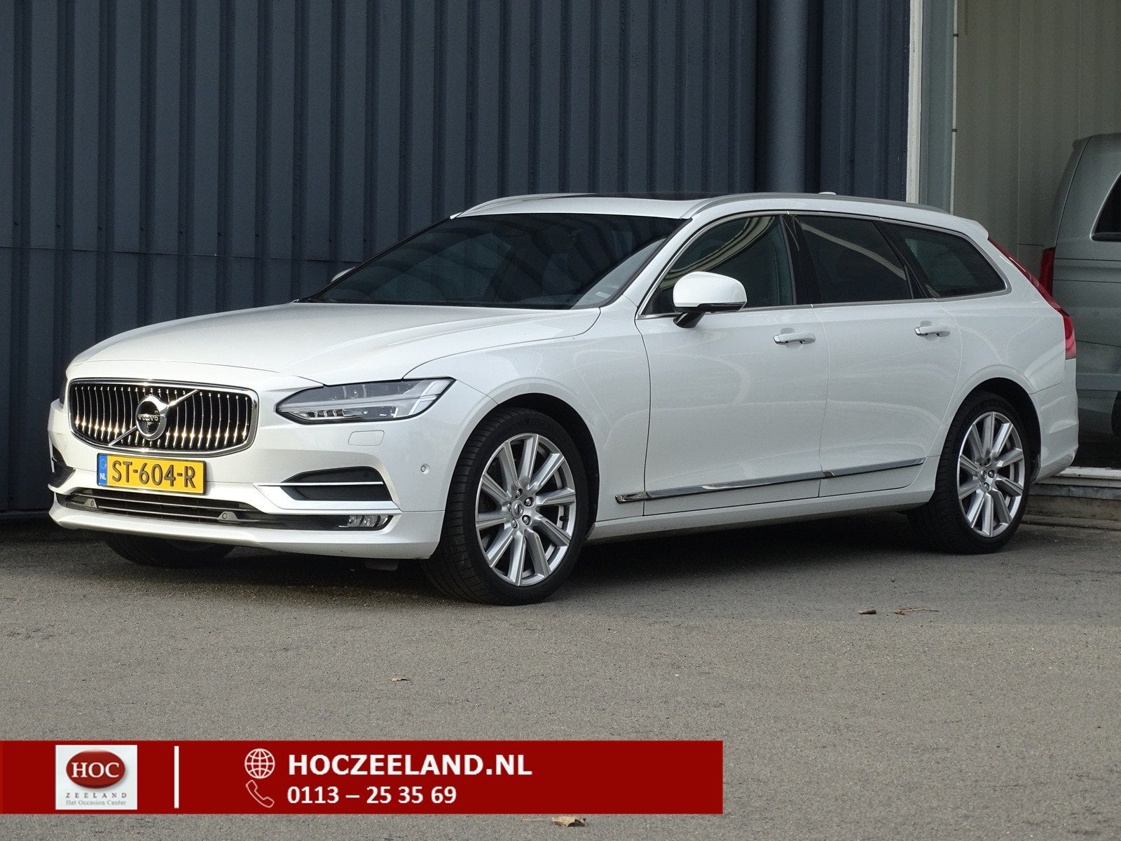 Volvo V90 2.0 T4 Inscription Pano | 360 Camera | Stoelverwar, Auto's, 1969 cc, 93 €/maand, 750 kg, Verwarmde buitenspiegels