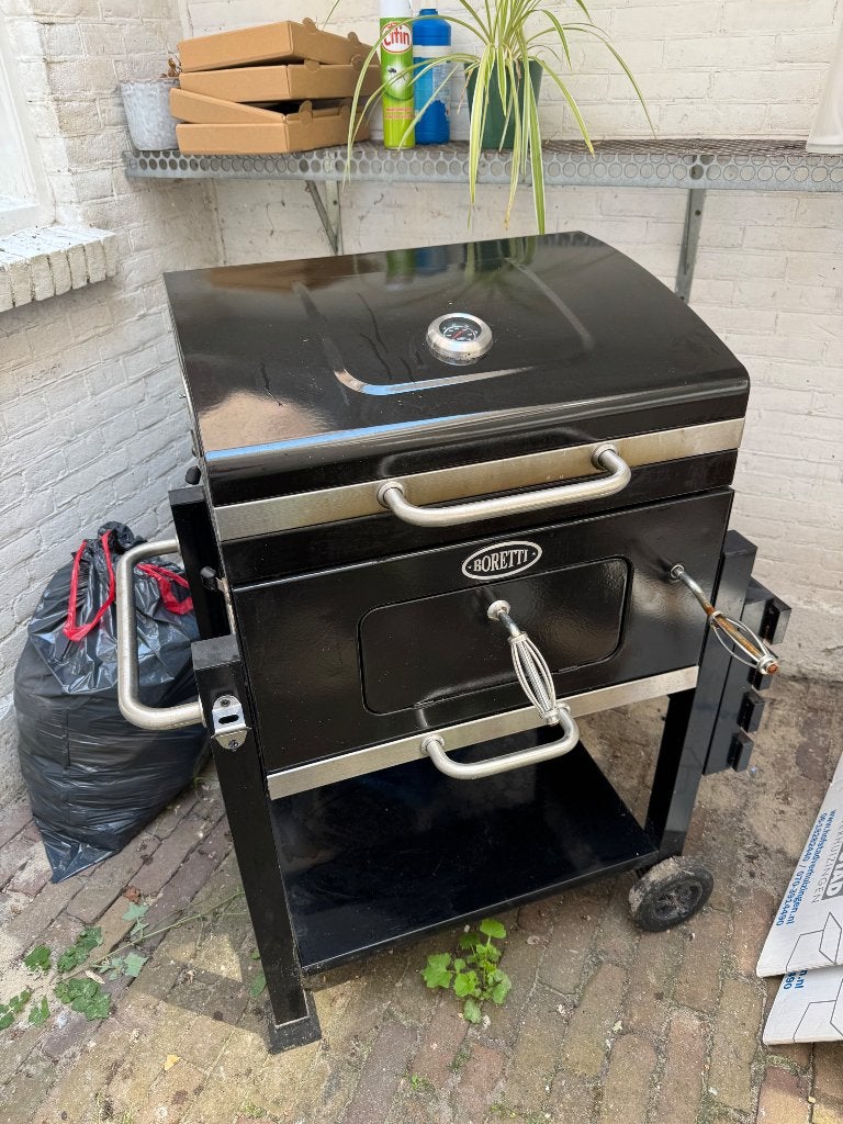 Boretti Carbone barbecue, Ophalen, Gebruikt, Borretti, Met accessoires