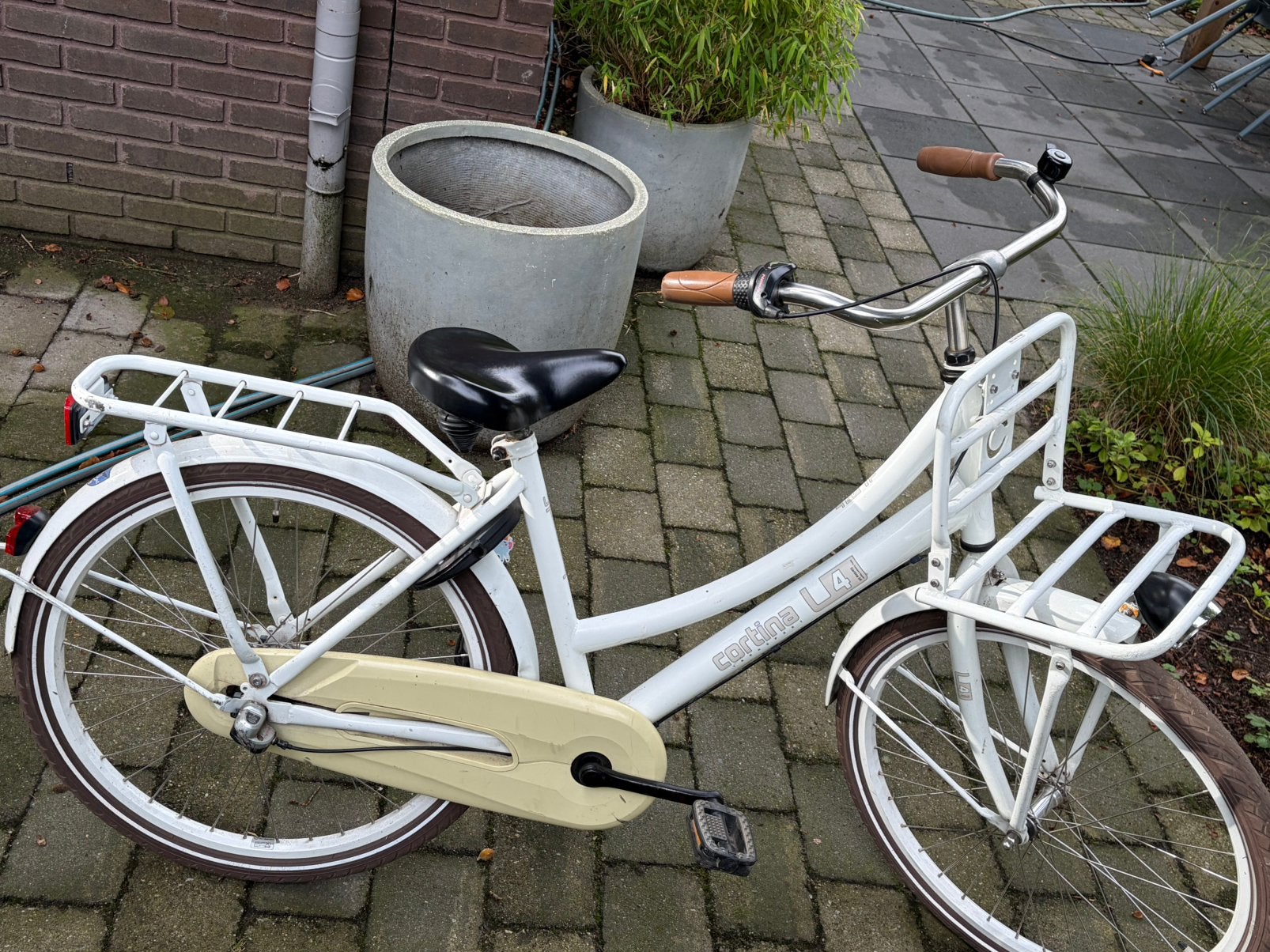 Cortina U4 transportfiets 24 inch met gebruikssporen, Ophalen, Terugtraprem, Versnellingen, Gebruikt
