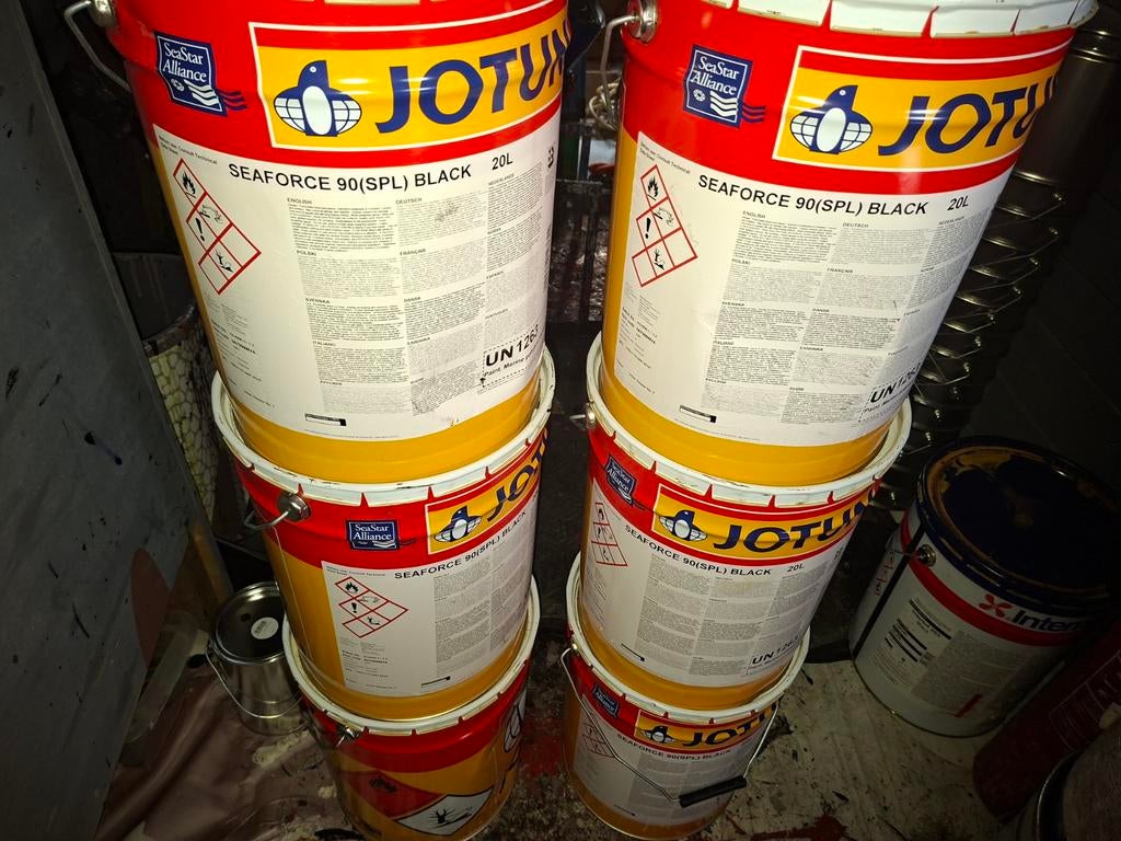 Jotun Seaforce 90 Antifouling Zwart 20L, Watersport en Boten, Ophalen, Nieuw, Verven