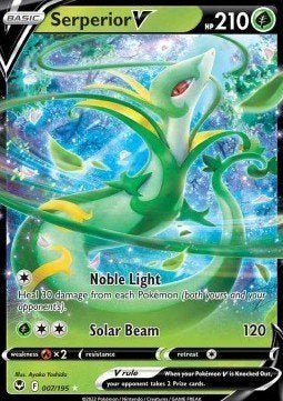 Serperior V 007/195 – Silver Tempest – NM, Verzenden, Nieuw, Losse kaart