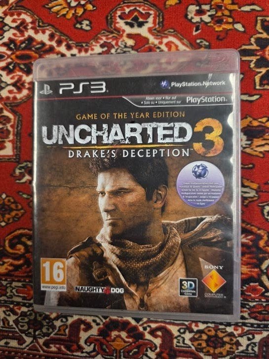 Uncharted 3: Drake's Deception Game of the Year Edition PS3, Avontuur en Actie, Online, Ophalen of Verzenden, Vanaf 16 jaar