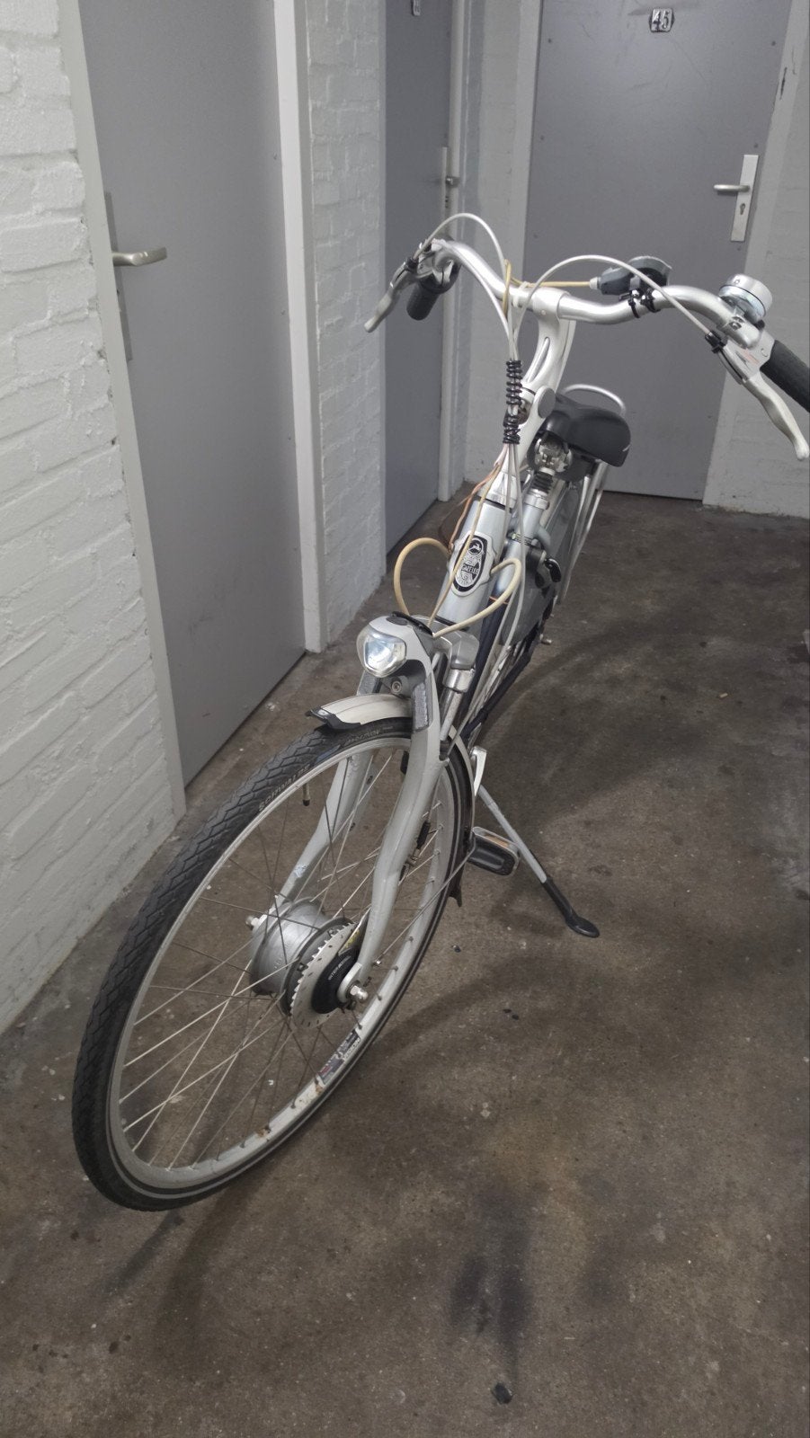 Gazelle elektrische fiets - opknapper, 55 tot 59 cm, Ophalen, Gebruikt, Gazelle