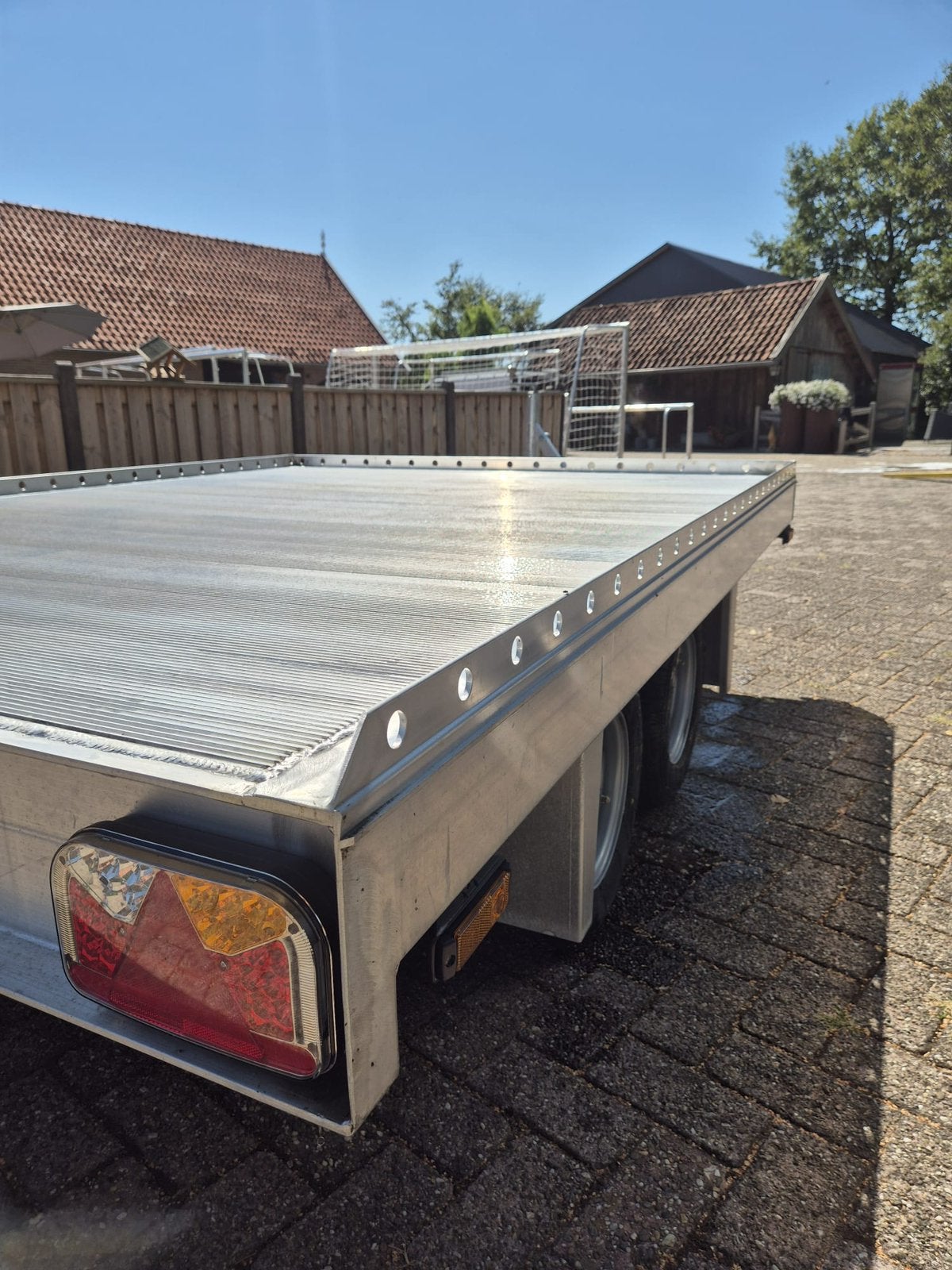 Aanhanger aggregaat aanhanger aluminium aanhanger trailer, Ophalen, Nieuw