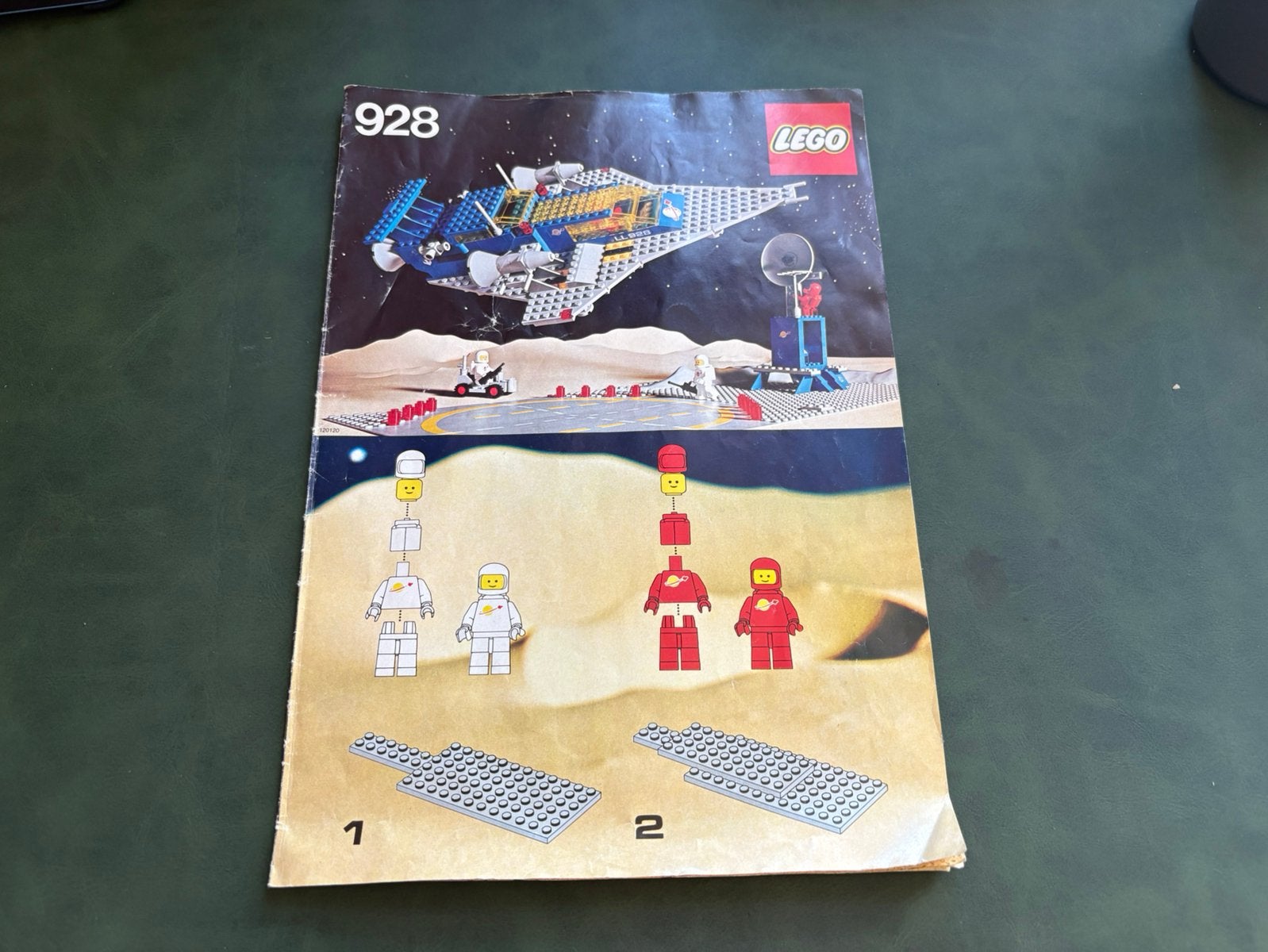 Lego classic space instructie boekje set 928, Lego, Lego, Verzenden, Zo goed als nieuw