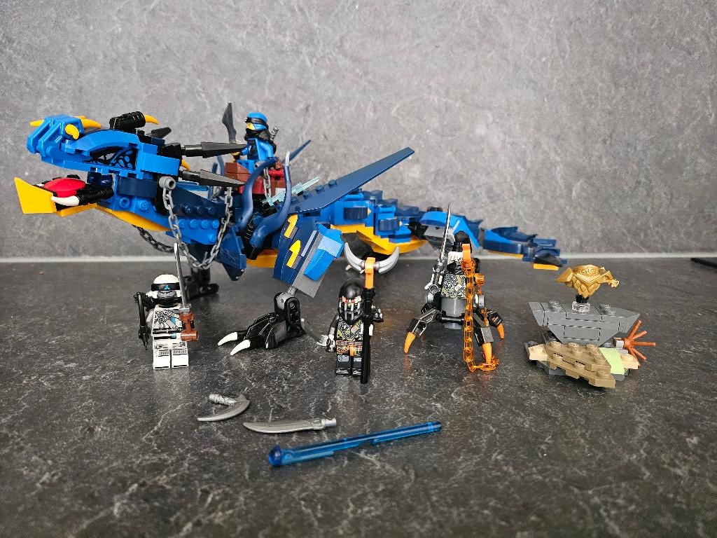 Lego Ninjago Stormbringer Draak 70652, Compleet, Lego, Ophalen of Verzenden, Zo goed als nieuw