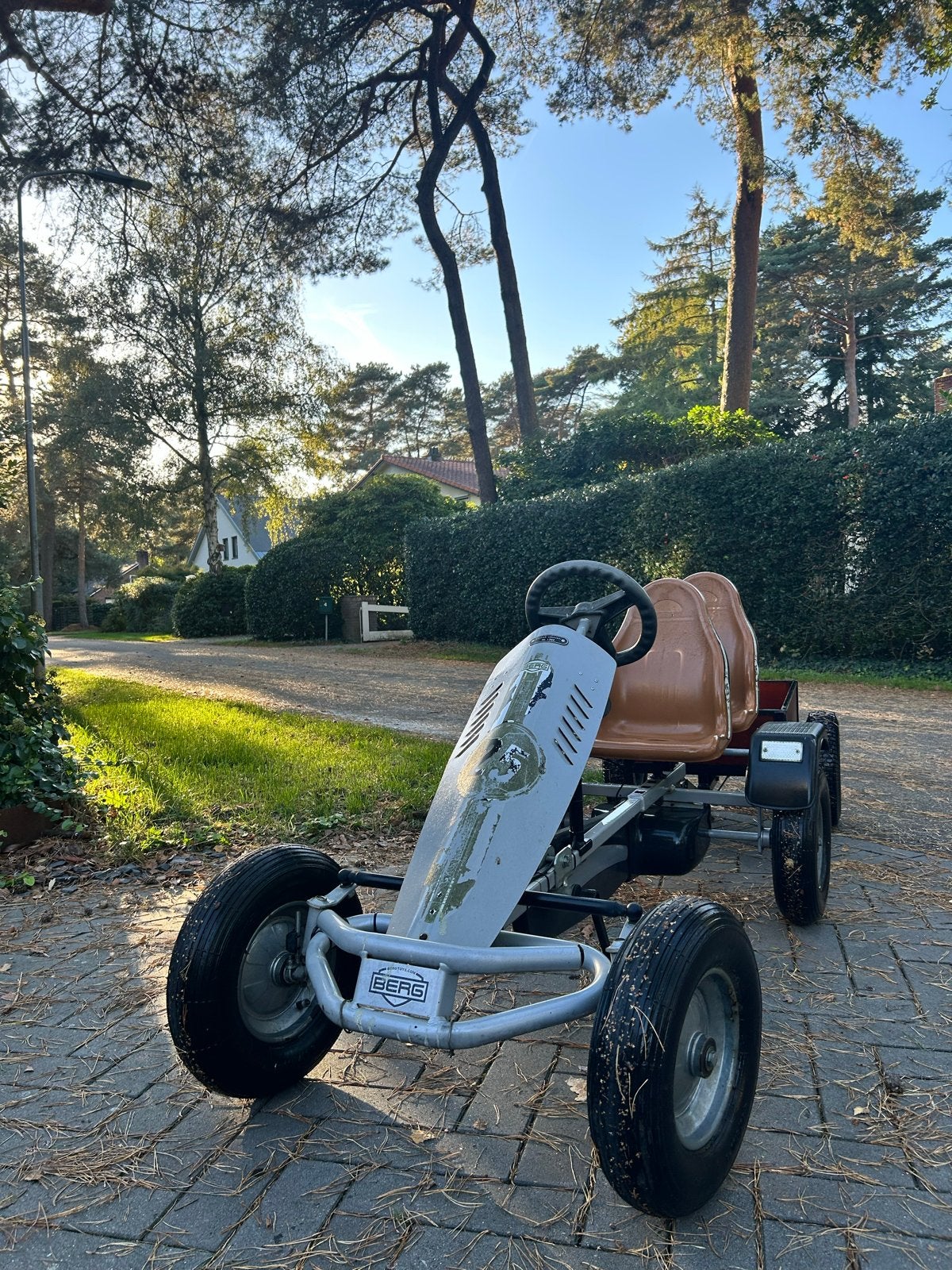 BERG Skelter Limited Edition No. 1704 met aanhanger, Ophalen, Gebruikt, Berg, Met kar of aanhanger