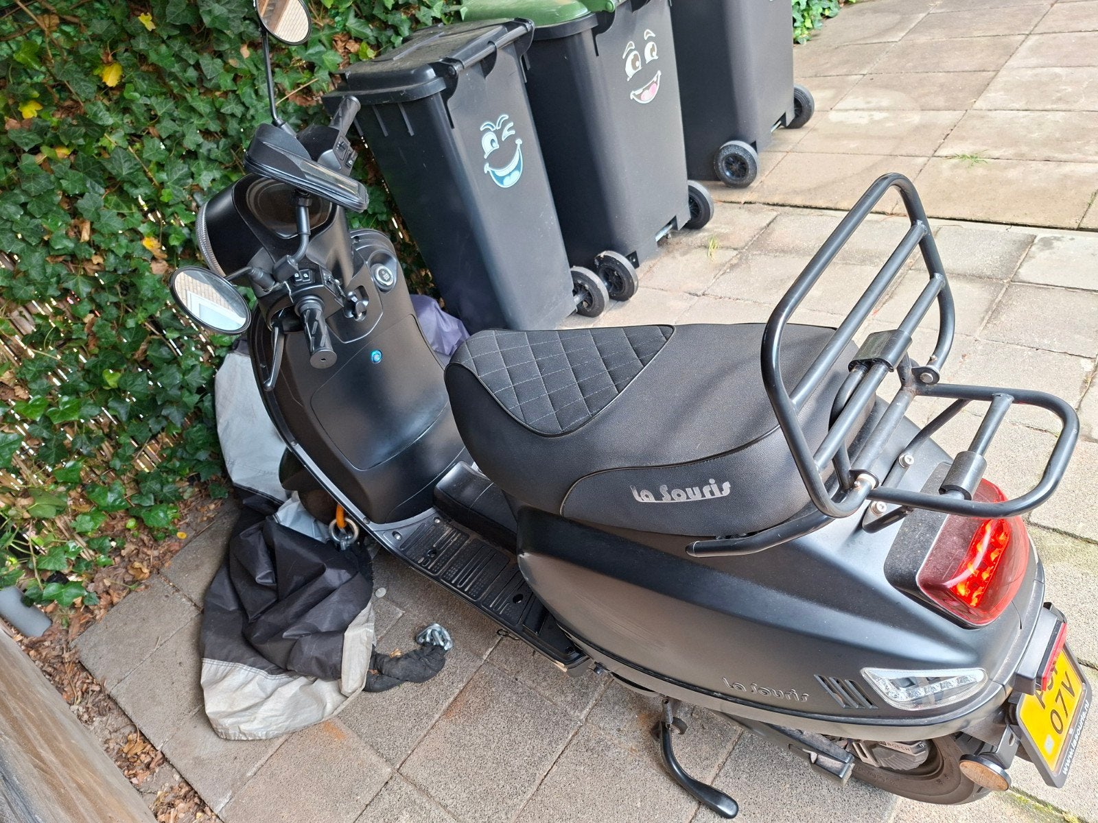 La Sourini E-sourini dubbele accu, Fietsen en Brommers, Ophalen, Gebruikt, La Souris, Maximaal 45 km/u