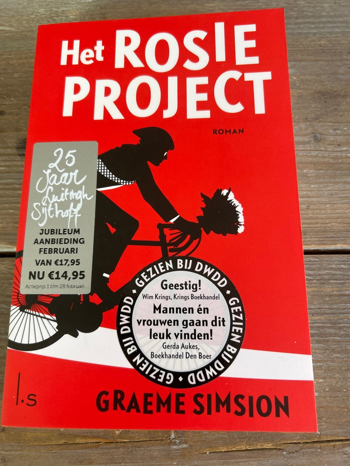 Het Rosie Project - Graeme Simsion (Roman), Boeken, Ophalen of Verzenden, Zo goed als nieuw, Nederland