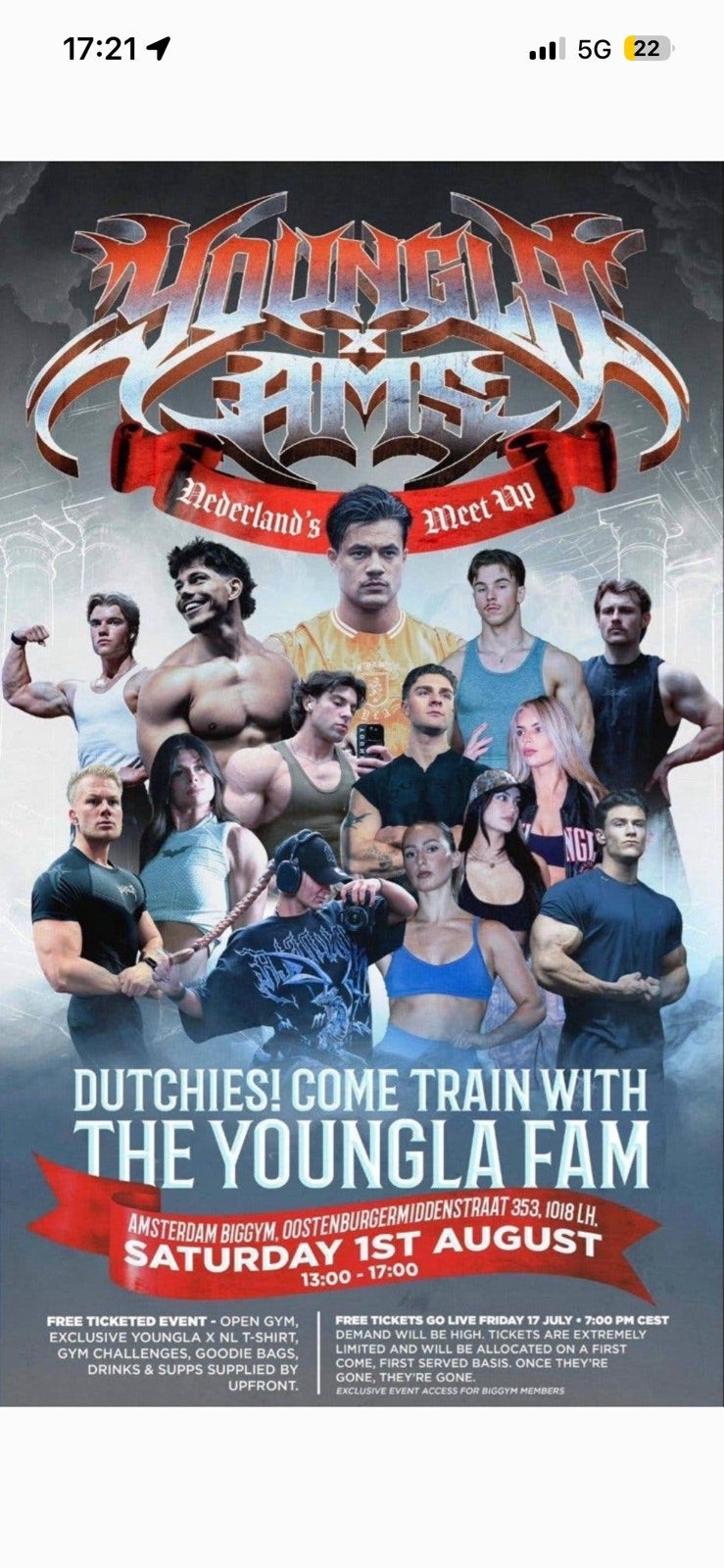 Youngla Amsterdam, Tickets en Kaartjes, Evenementen en Festivals, Twee personen