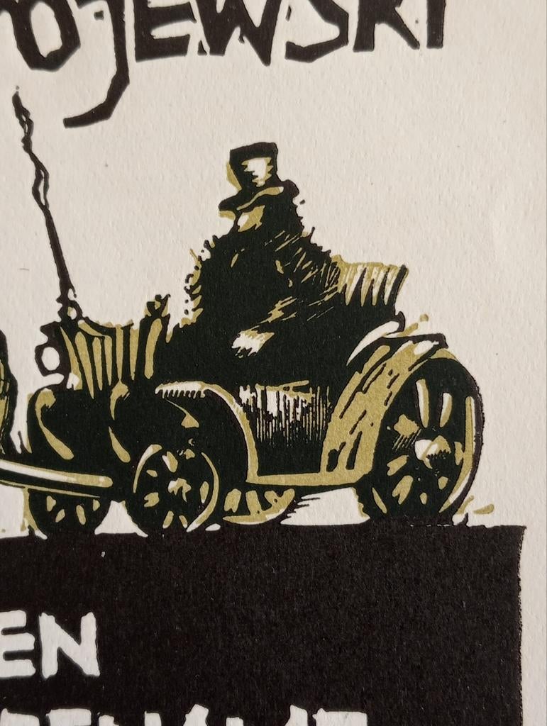 Rein Snapper lithografisch boek vignet, Ophalen of Verzenden, 1980 tot heden, Tijdschrift