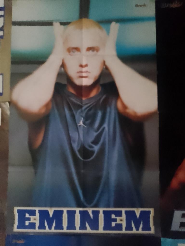 GEZOCHT  Posters Break Out: Eminem, Justin Timberlake, Usher, Verzamelen, Ophalen, A1 t/m A3