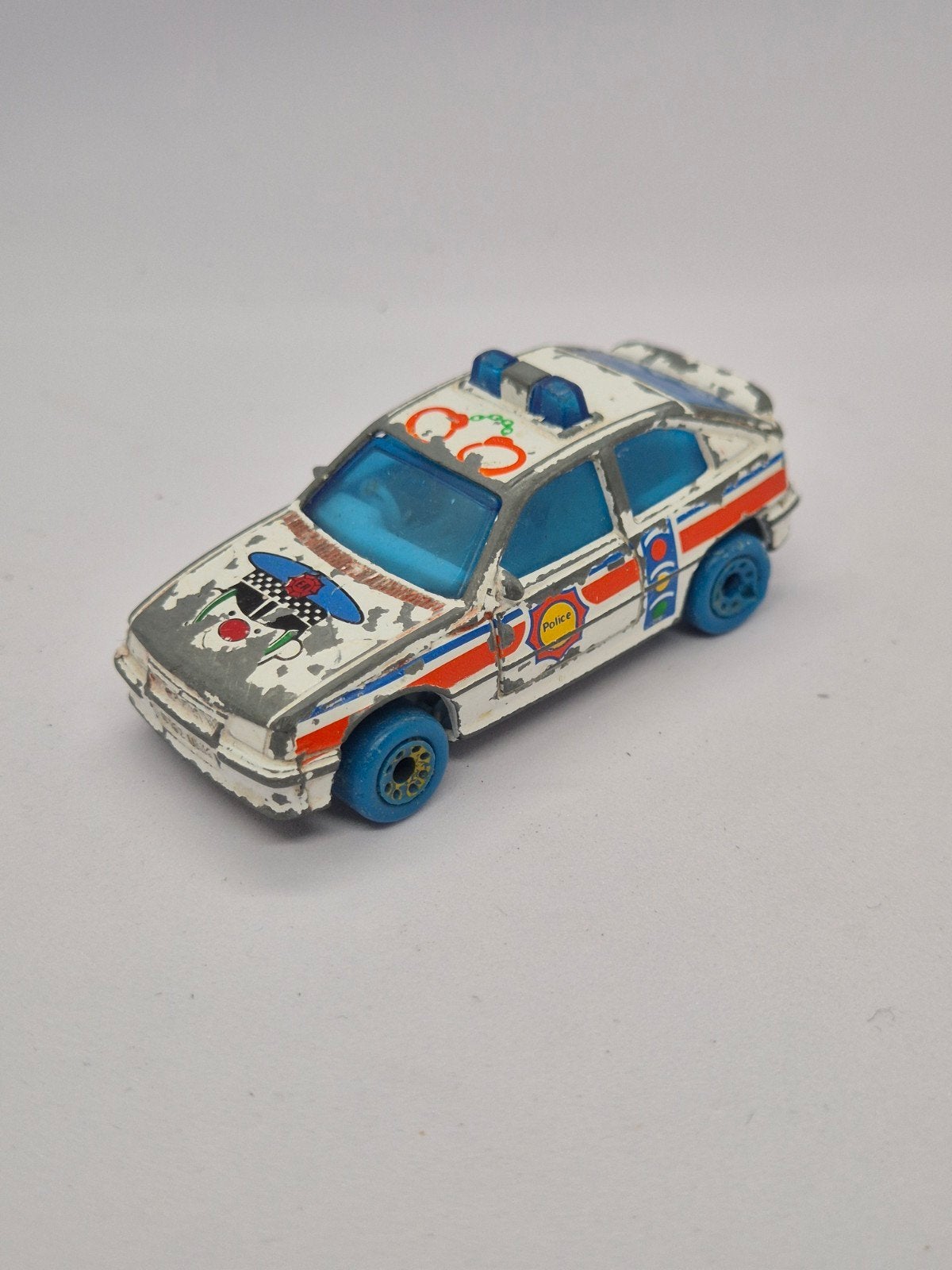 Matchbox Vauxhall Astra GTE / Opel Kadett GSI Politie, Ophalen of Verzenden, Gebruikt, Auto