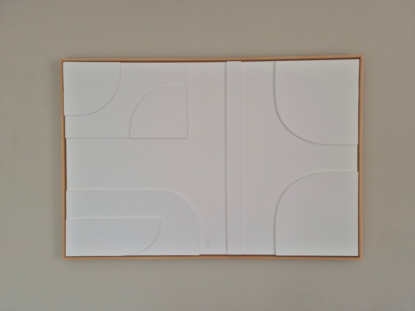 Handgemaakt schilderij 80x120 cm - abstract, Antiek en Kunst, Kunst | Schilderijen | Abstract, Ophalen of Verzenden