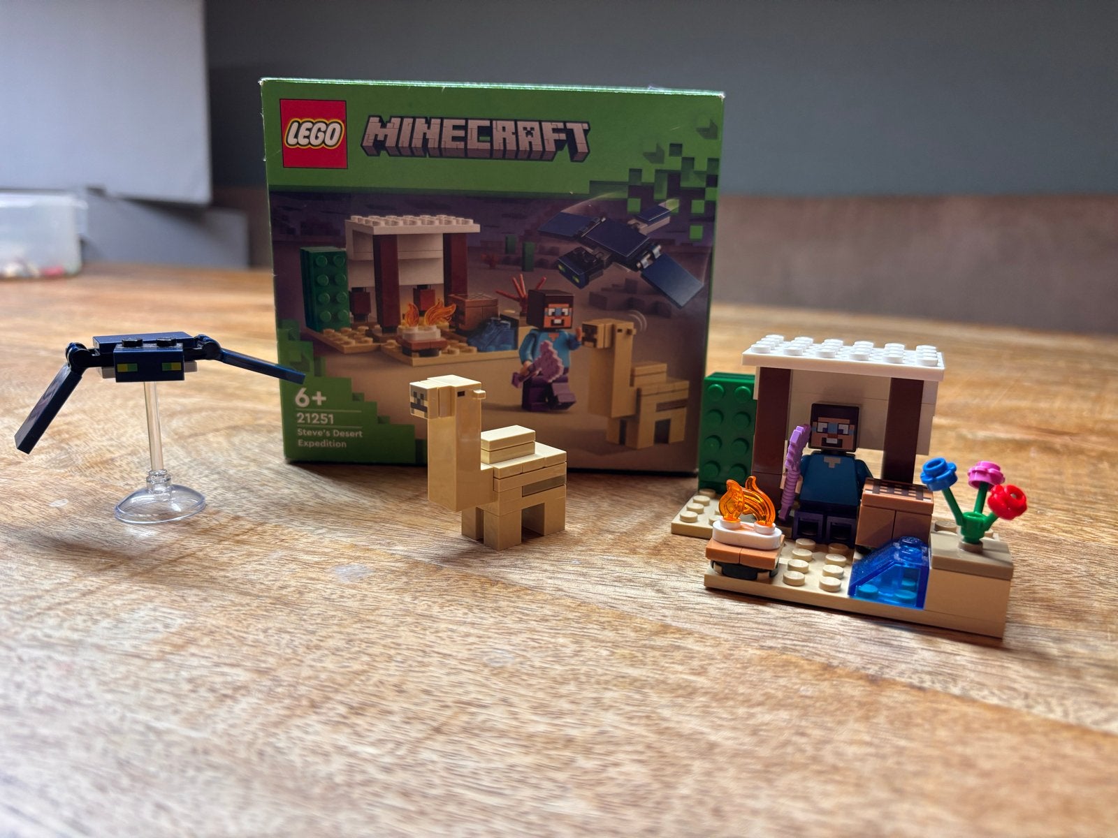 Lego Minecraft 21251 Steve's Desert Expedition, Minecraft, Lego, Ophalen of Verzenden, Zo goed als nieuw