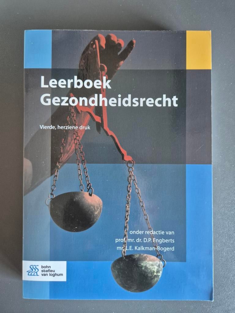 Leerboek Gezondheidsrecht, Ophalen of Verzenden, Engberts, Beta, WO