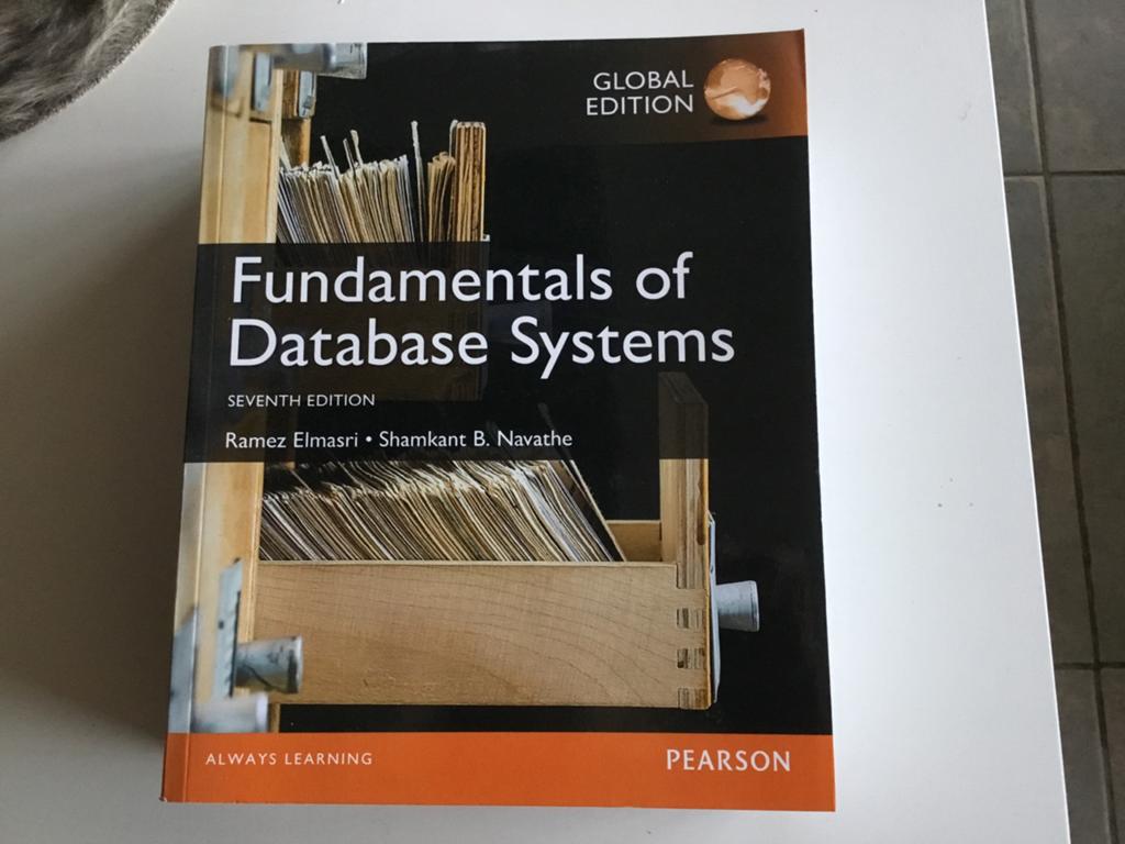 Fundamentals of Database Systems - 7e - Elmasri & Navathe, Ophalen of Verzenden, Beta, Gelezen, WO