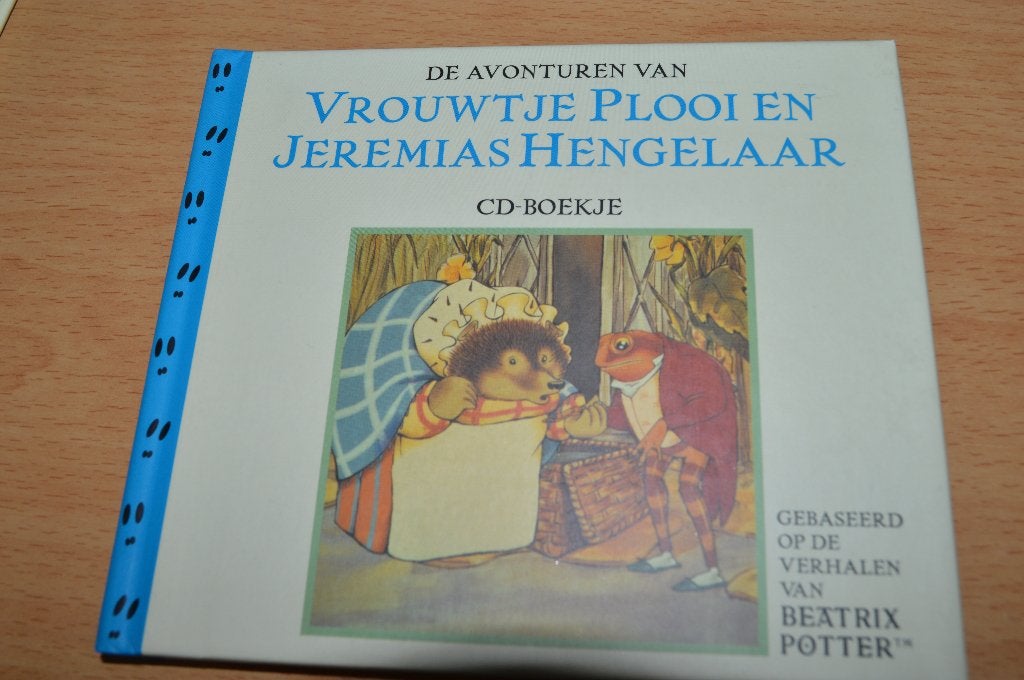BEATRIX POTTER Vrouwtje Plooi +Jeremias Hengelaar(CD Boekje), Beatrix Potter, Jongen of Meisje, Nieuw, Ophalen of Verzenden